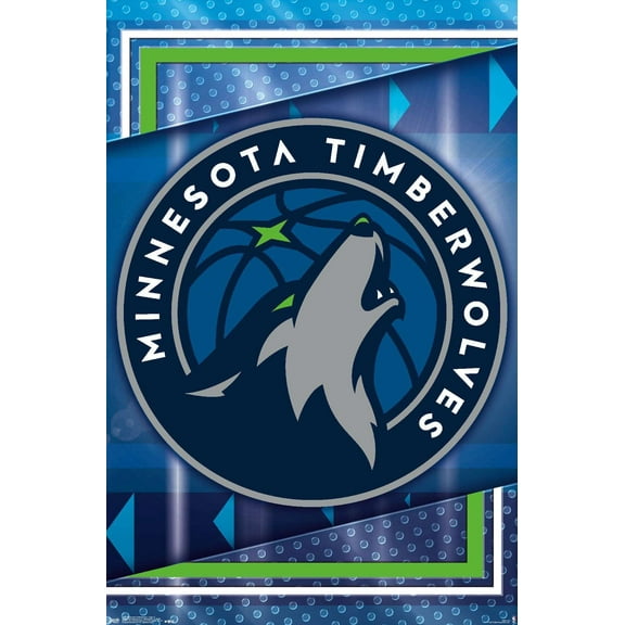 NBA Minnesota Timberwolves - Logo 17 Wall Poster, 14.725" x 22.375"