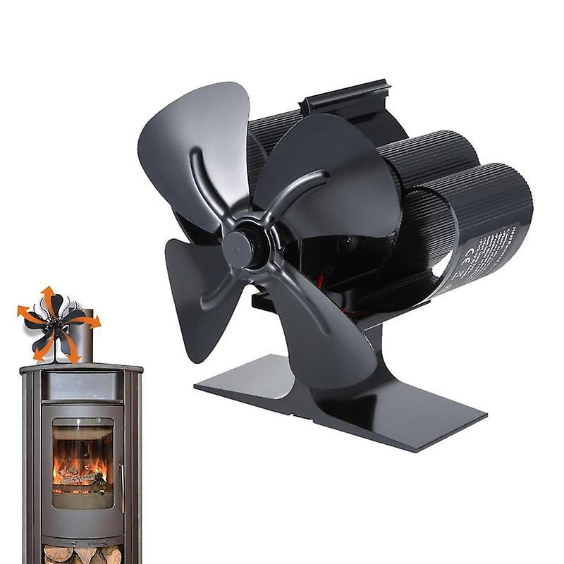 Heat-powered Stove Fan 4 Blade Fireplace Fan For Wood Burning Stove Wood  Stove Fan Heat Powered Thermoelectric Fan Ecofan For | Walmart Canada