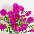 thumbnail image 4 of Nearly Natural UV-Resistant Outdoor Artificial Morning Glory Bush - 14" - Pink - Set of 12, 4 of 6