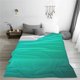 thumbnail image 5 of Balery Turquoise Light Blue Manta de Felpa Suave y Acogedora – Cobija de Franela Aterciopelada para Cama, Lavable y Cálida para Sofá, Mascotas, Transpirable-40"x30", 5 of 7
