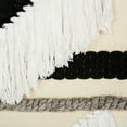 thumbnail image 3 of Safavieh Sedona Einsley Bohemian Woven Wall Tapestry, Black/White, 3 of 4