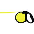 thumbnail image 1 of Paws-Alcott RLSH AV MD BK Alcott Visibility Retractable Belt Leash - Medium, Neon Yellow, 1 of 1