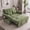 Green, variant on Gewnee 58" Convertible Sofa Bed, Loveseat Sleeper Sofa with USB Ports, Side Table& 6-in-1 Adjustable Backrest, Pull Out Sofa with Pillows for Small Spaces,Chenille(Black)