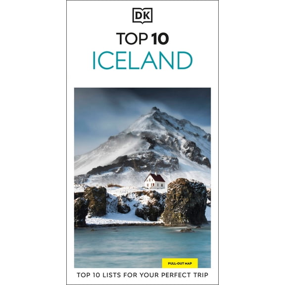 Pocket Travel Guide DK Top 10 Iceland: Top 10 Lists for Your Perfect Trip, Plus an All-Weather Folded Map, (Paperback)