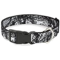 thumbnail image 1 of Buckle-Down BAC-W30728-NL Breakaway Cat Collar, 1 2" Wide - Fits 9-15" Neck - Large, Grunge Gears, 1 of 1