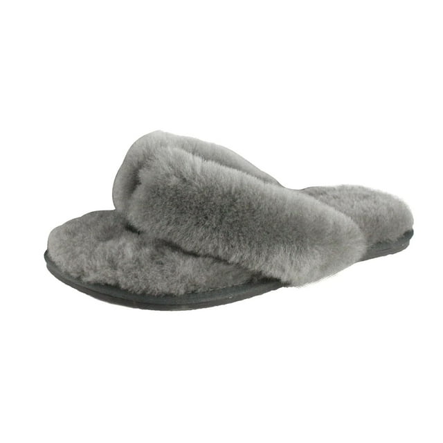 Eastern Counties Leather Womens Sheepskin Flip Flops