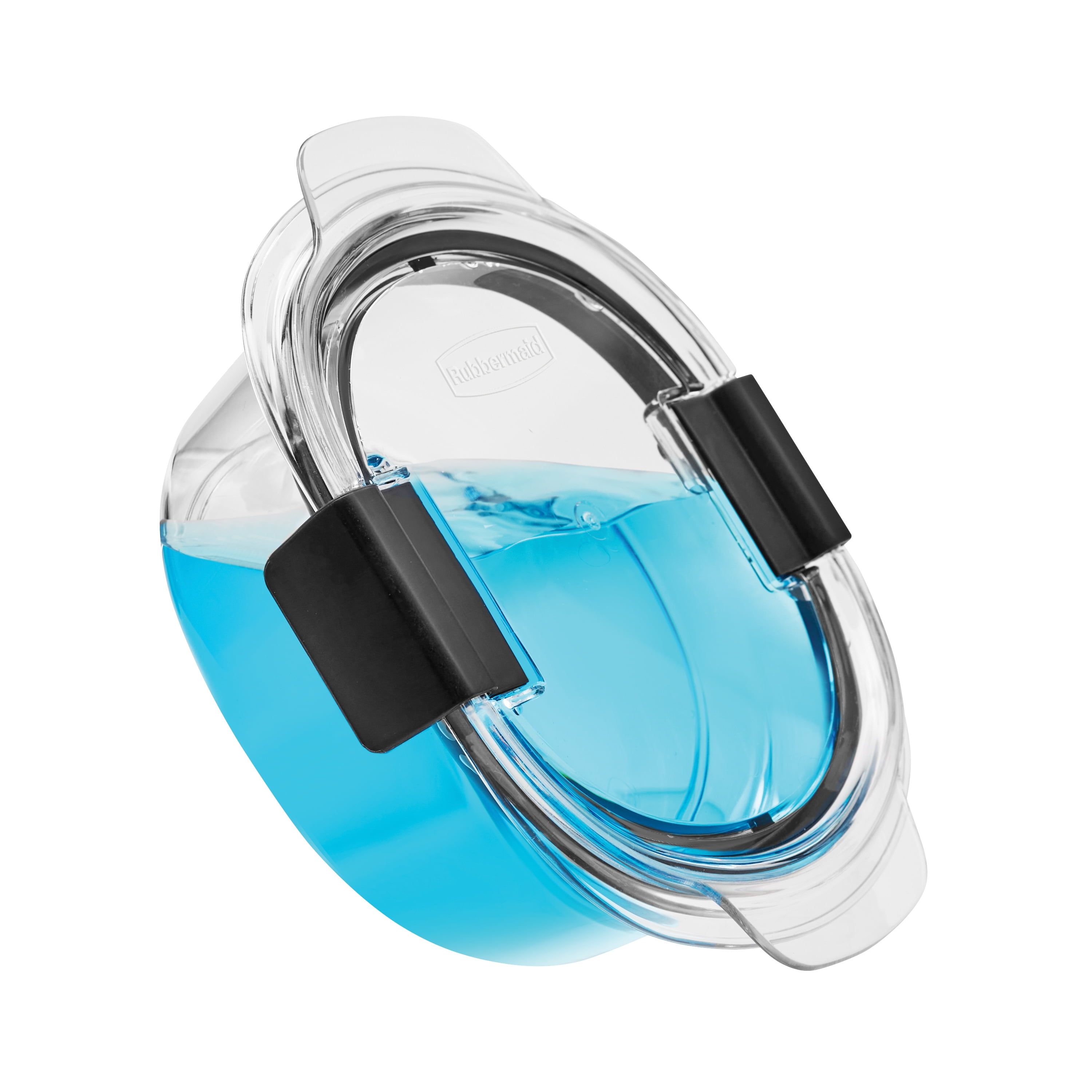 Récipients ronds de rangement pour aliments Rubbermaid Brilliance, ensemble de 6 pièces