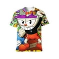 thumbnail image 5 of Cuphead T-Shirts for Men Women, Anime Short Shirts, Unisex Short Sleeve Tops, Crew Neck Tee Shirts, S-4XL, 5 of 8