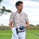 thumbnail image 3 of Balery Lavender Flowers Camisa Polo de Hombre con Estampado, de Manga Corta y Tejido Medio, Camisa Tipo Golf Polo-Medium, 3 of 6