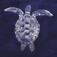 thumbnail image 3 of Popp, Grace 12x12 Black Modern Framed Museum Art Print Titled - Custom Sea Turtle Shadow I (ASH), 3 of 5