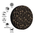 thumbnail image 4 of Fotbe Keys Funda de Llanta de Repuesto con Estampado, Engrosada, Ajuste Universal para Jeep, Remolque, RV, SUV, Camión-14 inch, 4 of 6