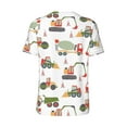 thumbnail image 2 of Daiia Excavator Mens Baseball Jersey Button Down Shirts Short Sleeve Sports Uniforms-XX-Large, 2 of 9