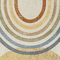 thumbnail image 5 of Livabliss Washable Rugs for Living Room, 7ft Round Lillian Modern Oatmeal Round Area Rug, Bedroom Dining Room Home Decor Stain Resistant Carpet (6'7" x 6'7"), 5 of 9
