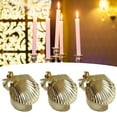 thumbnail image 4 of Mosey Automatic Candle Extinguisher Metal Shell Shape Adjustable Clip Type Heat Resistant Safe Candle Wick Flame Snuffer Stopper Candle Accessories, 4 of 7