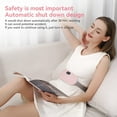 thumbnail image 5 of Portable Lower Back Discomfort Support Fast Heating Pad, 3-Speed Temperature Adjustment and 4-Speed Massage Modes, Menstrual Heating Pad for Women and Girl, 5 of 7