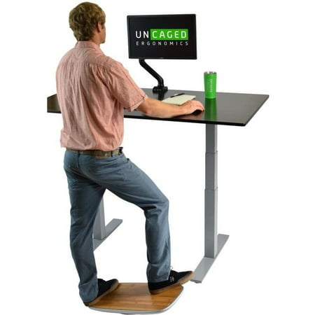 Uncaged Ergonomics - Computer Monitor Arm - Black