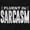 Black, variant on Fluent in Sarcasm Funny Attitude Zip Up Hoodie Men's Women's Brisco Brands X