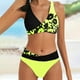 thumbnail image 5 of MKLEKYY Trajes De Baño Mujer Curvy Women'S Print High Waisted Tankini Two Tankini Set Swimsuit, 5 of 5