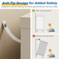 thumbnail image 2 of May in Color 6 Drawer Dresser with Charging Station for Bedroom, Beige, 2 of 11