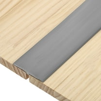 T-Molding Transition Strips, 9.84 ftx1.97" Vinyl Flooring Edging Trim, Gray
