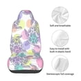 thumbnail image 3 of Lsque Sea Turtles Pattern Car Seat Covers for Front Seats , Waterproof Seat Covers for Cars, Sporty Front Seat Covers,Car Seat Cover Protector Front Seats, 3 of 5