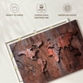 thumbnail image 6 of Elephant Stock Rock World Map Wall Art - Horizontal Canvas Wall Art - Living Room Wall Decor - Map Canvas - Beige And Orange Decor - 24" x 16", 6 of 8