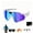 Ice Blue, variant on 4K HD smart baseball glasses with built-in camera, audio and video recording functions.