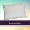thumbnail image 5 of McKesson Disposable Bed Pillows, Breathable Cover, White, 20" x 26", 1 Ct, 5 of 9