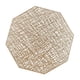 thumbnail image 3 of Manteles Individuales para comedor, posavasos de PVC lavables, Octangle para el hogar, Hotel y restaurante, 4 Uds., 3 of 12