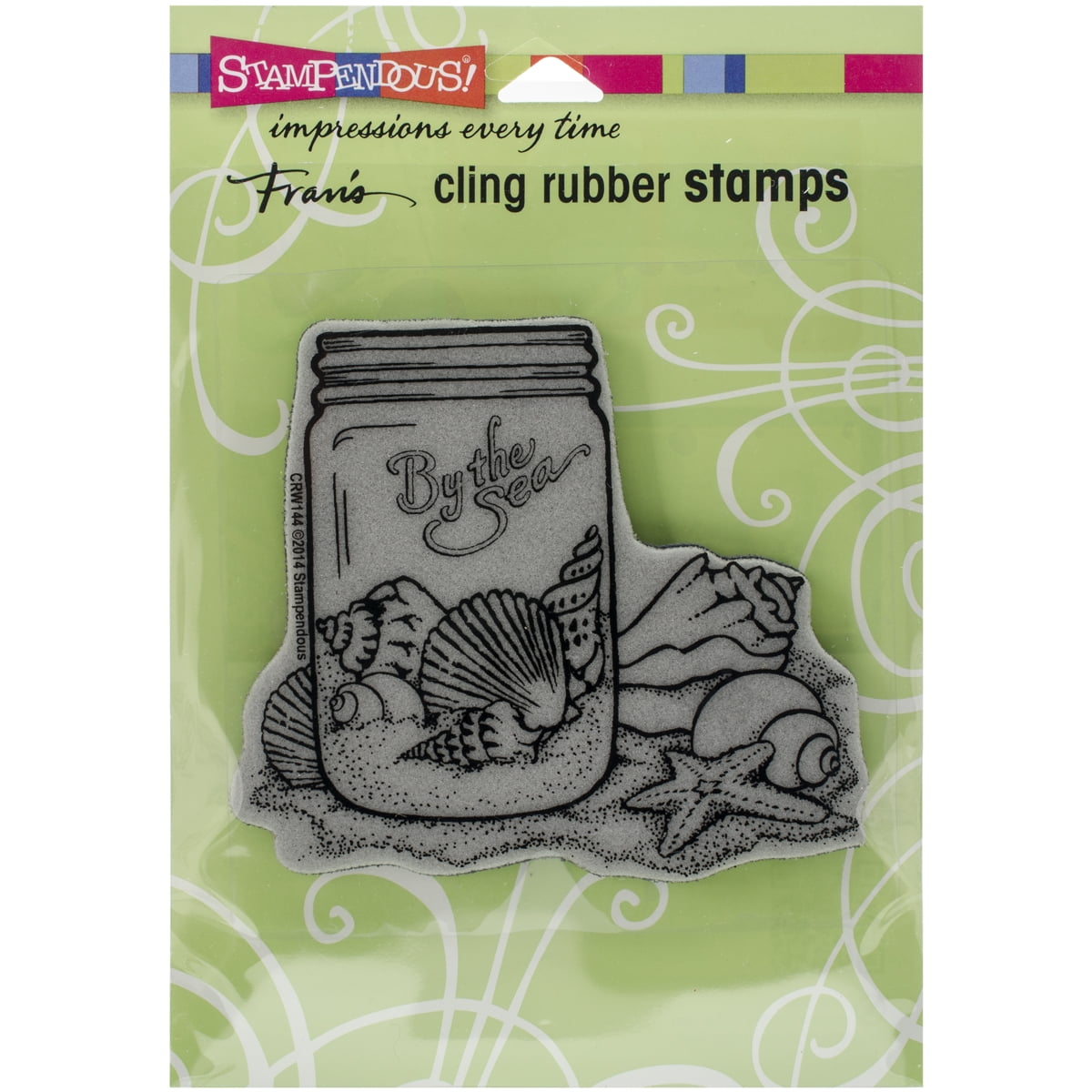Stampendous Cling Rubber Stamp, 6.5" x 4.5"