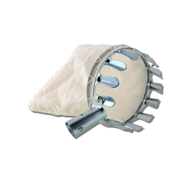 Yuarrent Recolector de frutas de Metal para huerta, recogedor de jardinería ajustable, granja, jardín, patio, colección Manual para Cocina y Comedor