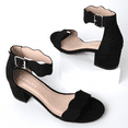thumbnail image 4 of J. Adams Mimi Ankle Strap Kitten Heel Sandal - Women's Dress Shoes - Low Heels for Women - Formal Sandals - Wedding Shoes - Dressy Sandals for Women, 4 of 7