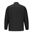 thumbnail image 4 of FAIWAD Men's Shirts Button Down Roll Up Sleeve Shirt Collared Summer Beach Breathable Tops, 4 of 5