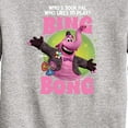 thumbnail image 3 of Inside Out - Your Friend Bing Bong - Toddler And Youth Crewneck Fleece Sweatshirt, 3 of 5
