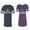 Men Navy / Women Purple, variant on King Queen Old Matching Couple Cotton Jerseys (Men Navy / Women Black) (Men S / Women S)