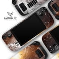 thumbnail image 4 of Design Skinz - Compatible with Steam Deck - Skin Decal Protective Scratch-Resistant Removable Vinyl Wrap Cover - Golden Space Swirl, 4 of 5
