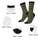 thumbnail image 5 of Fotbe Red Snake Calcetas Largas con Estampado para Hombre y Mujer – Calcetas de Compresión Transpirables y Elásticas, Viajar y Uso Diario Talla 5-11, 5 of 6