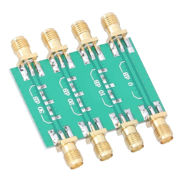RF Fixed Attenuator,RF Fixed Attenuator DC‑4.0GHz Electronic Components Fixed Attenuator SMA Multi-Functional