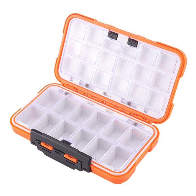 Bandeja de almacenamiento de plástico, bandejas de almacenamiento : consucción sólida, sello impermeable, una operación - L Sunnimix Cajas de aparejos de pesca