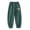 Green, variant on Boys Baggy Sweatpants Unisex Casual Sports Pants Kid's Cotton Blend Fitness Pants Youth Boy Baseball Sports Pants Trendy Jogger Sweatpants