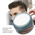 thumbnail image 4 of 100g Vintage Matte Hair Clay, Long Lasting Hair Styling Modeling Gel Mud For Men, 4 of 8