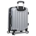thumbnail image 7 of Dejuno Camden New Generation Hardside 3-piece Expandable Spinner Luggage Set - Silver, 7 of 7