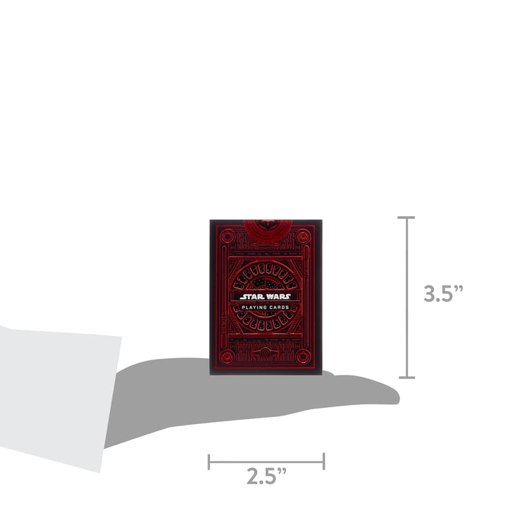 theory11, Star Wars Playing Cards, featuring the Dark Side, Red