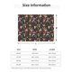thumbnail image 5 of Balery Mushroom With Snails Manta de Franela con Dibujo, Lujo Ultra Suave y Cálido, Antipelusa y Resistente a las Arrugas para Cama, Sofá, Camping -80"x60", 5 of 6
