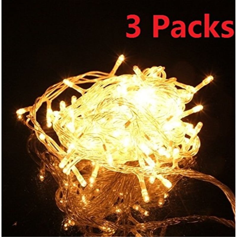 Warm White Battery Operated 3M 30 LED Xmas Tree Fairy Garden Party String Lights