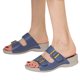 thumbnail image 5 of Sandalias Doble Santa La Hebilla Caja Vestir para Mujeres (40) Azul, 5 of 9
