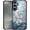 Celestial Moon Floral, variant on for Samsung Galaxy S22 Plus Case, Soft Silicone Shockproof Bumper Camera Protection Phone Case-Dark Academia Vintage Floral Bookshelf