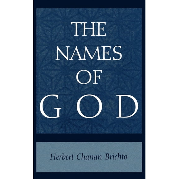 The Names of God: Poetic Readings in Biblical Beginnings, (Hardcover)