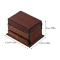 thumbnail image 2 of Vintage Dollhouse Furniture Sewing Box for Miniature Craft Projects, 2 of 5