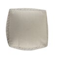 thumbnail image 3 of 20 cream 100% cotton Ottoman, 3 of 3